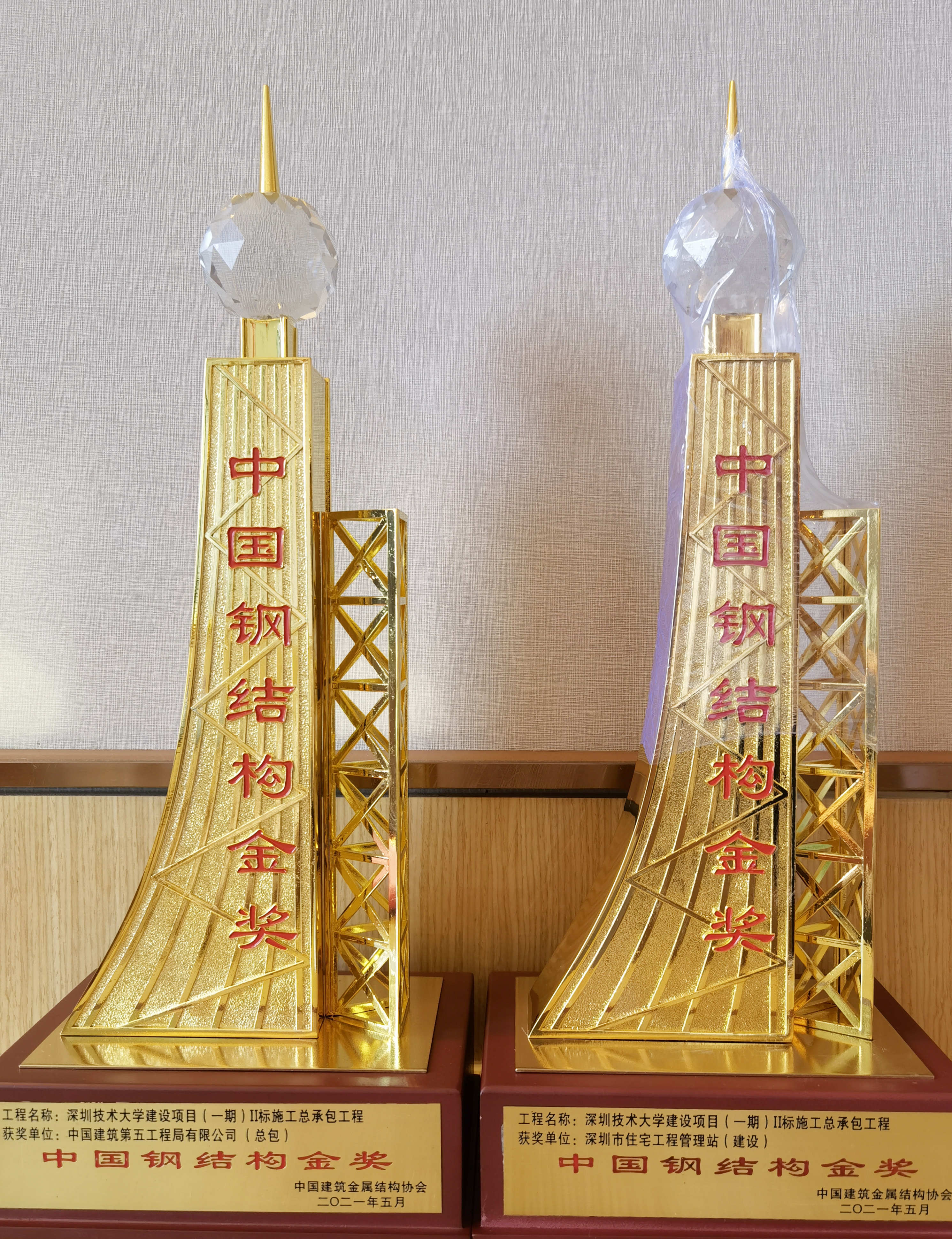 华南公司深圳技术大学项目获“中国钢结构金奖”