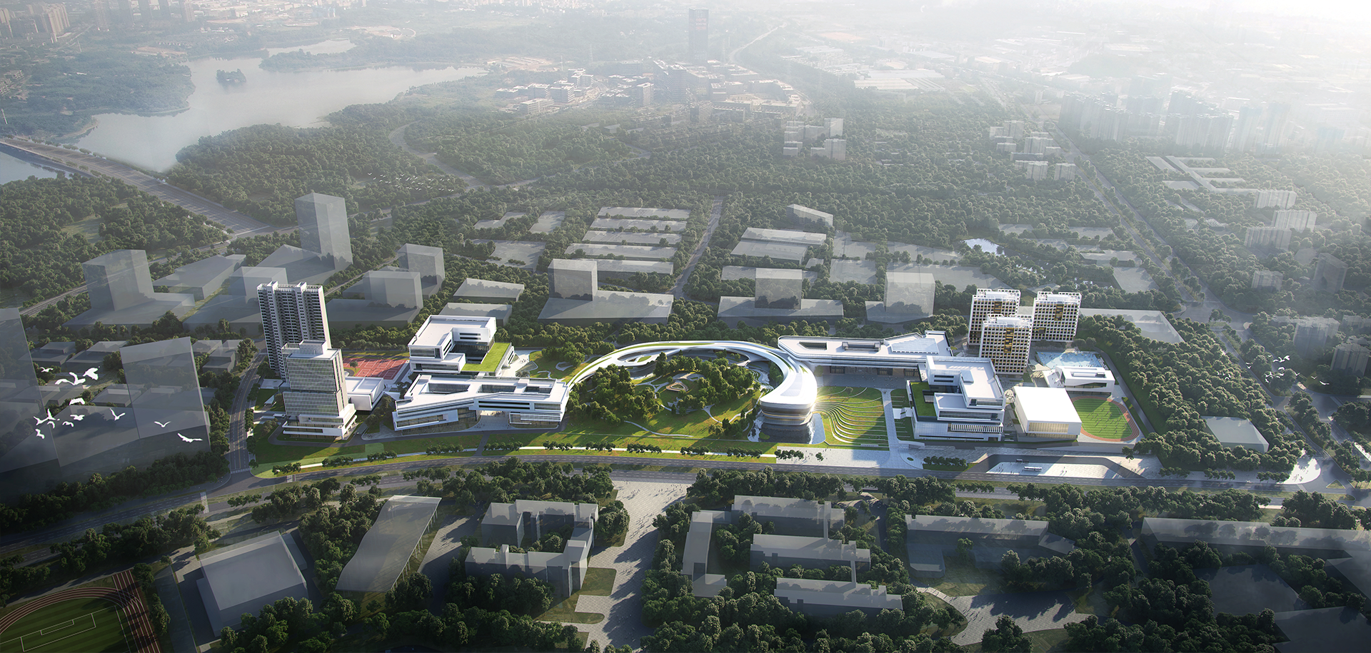 51亿元华南公司中标大湾区大学松山湖校区一标段项目